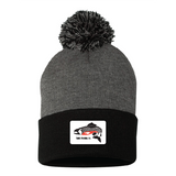 Trout Pom-Pom Beanie