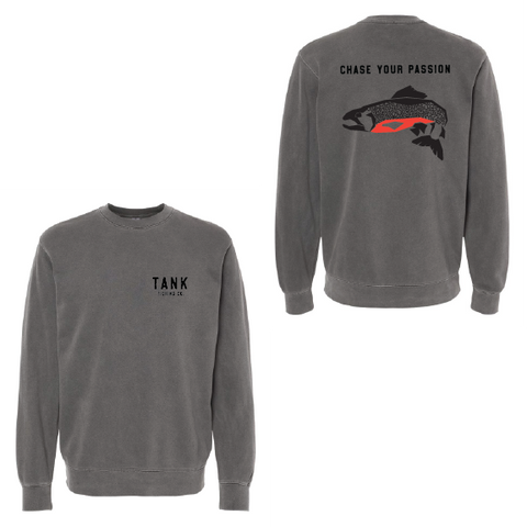 Chase Your Passion Trout Sweatshirt